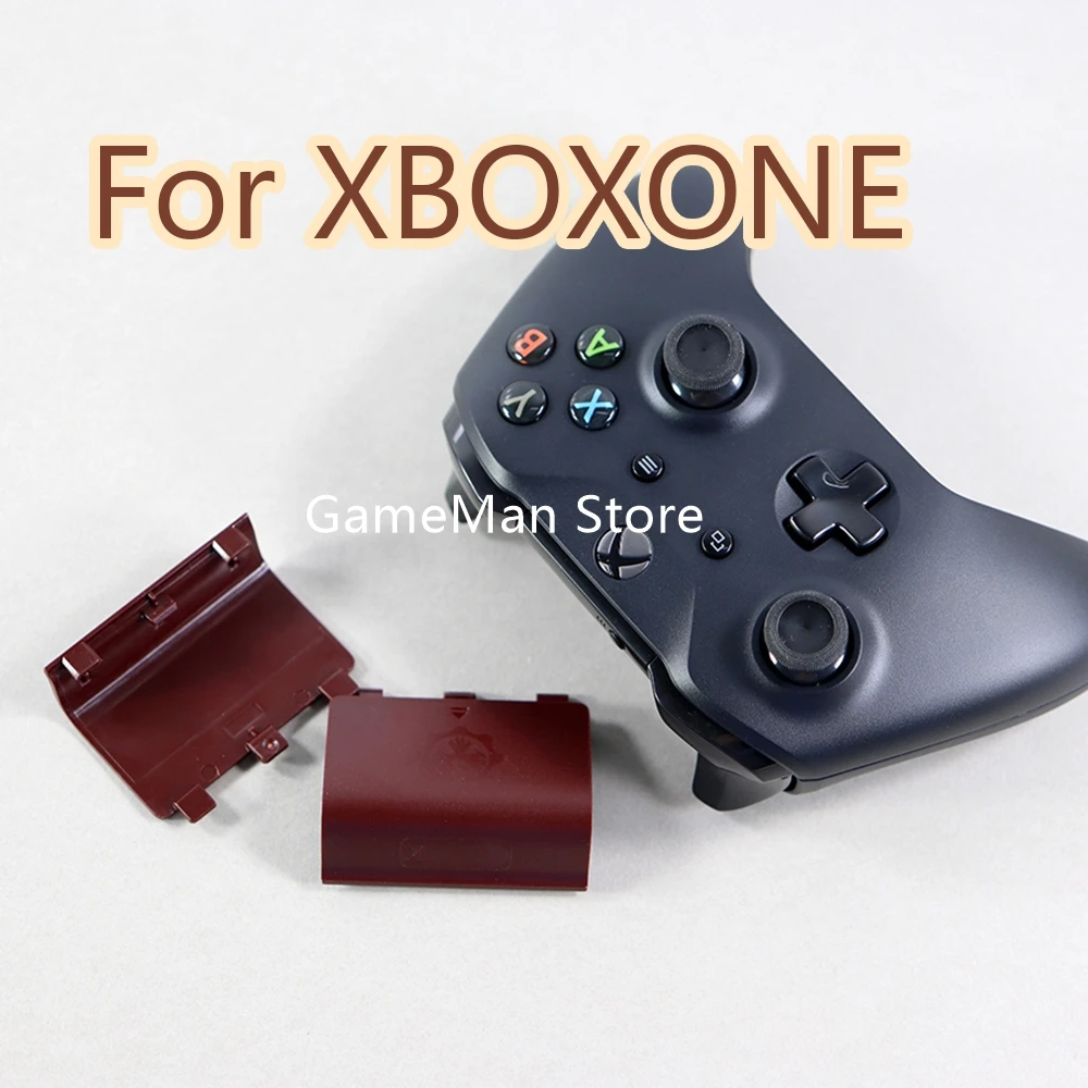 

for xbox one controller battery cover case with logo For XBOX ONE S X Slim gamepad door cover