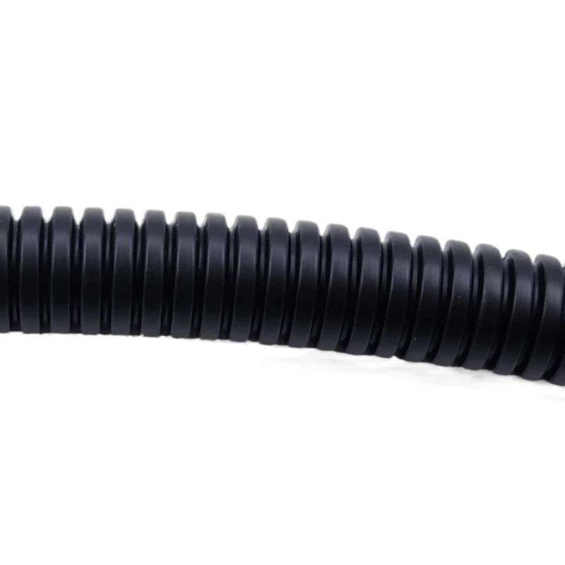 1/5M PP Isolierte Rohr 7,5mm-25mm Auto Linie Rohr Kabelbaum Threading Kunststoff split Draht Webstuhl Schutz Hülse