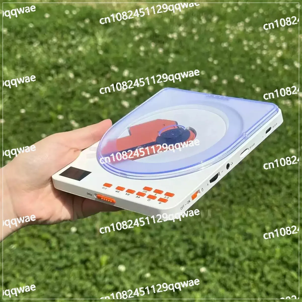 

popular transparent CD player English learning repeater CD disc album MP3 player