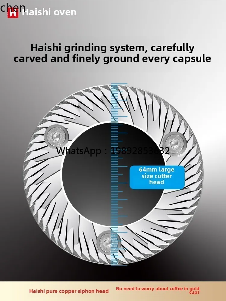 Bean Grinder Home Business Automatic Grinder Cooking Machine Double Bean Warehouse Coffee Machine