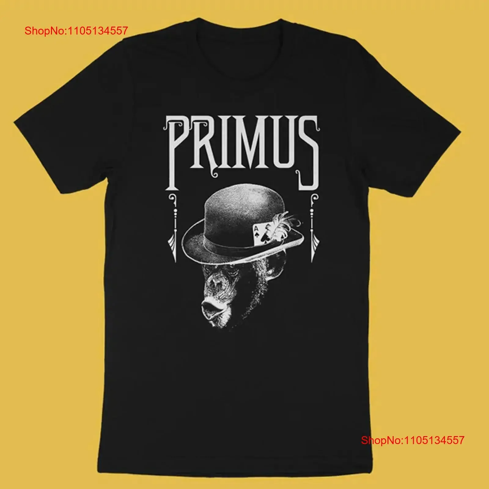 

VTG Primus band Men T shirt Black Cotton All Sizes 1T187 vintage Washed fashion Unisex streetwear Soft homme Stretched graphic
