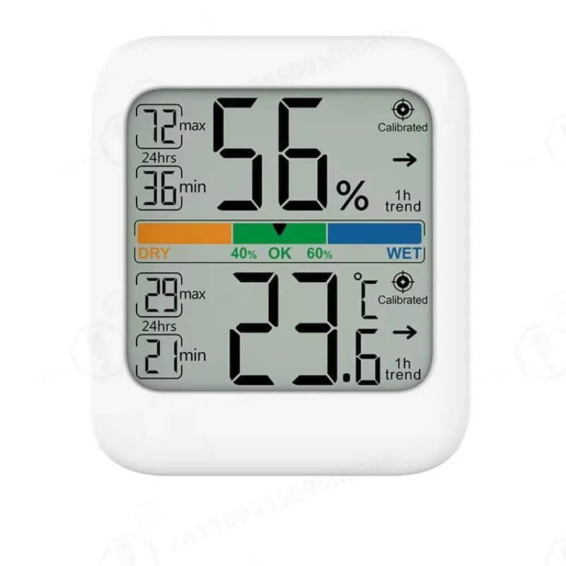 T33A Digital Indoor Thermometer Hygrometer Comfort Display Stand Magnet Hanging