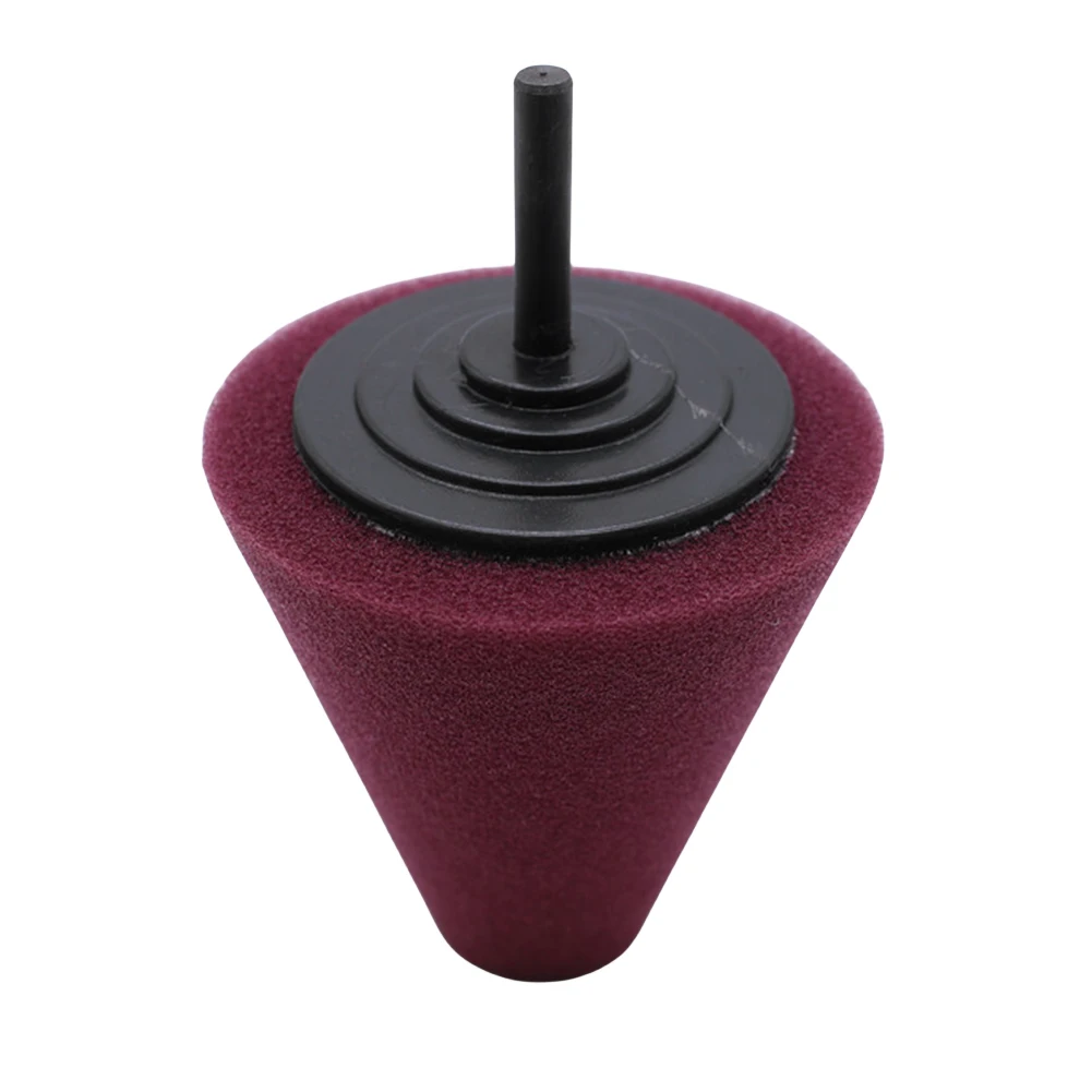 

Polishing Sponge Polish Wheel Tool Burnishing Ball Polishing Cone Detailed Scratch Used for Electric Drill for Car Tire Hub Care