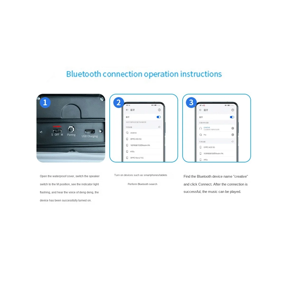 

Solar Wireless Bluetooth Speaker -Garden Show Sound Waterproof Remote Control Analog Stone Rock Speaker Lawn Party/Show