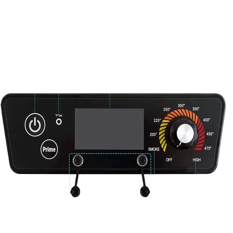 Dese Grill PartsTemperature Instrument Horizontal Design PID Wood Pellet Controller