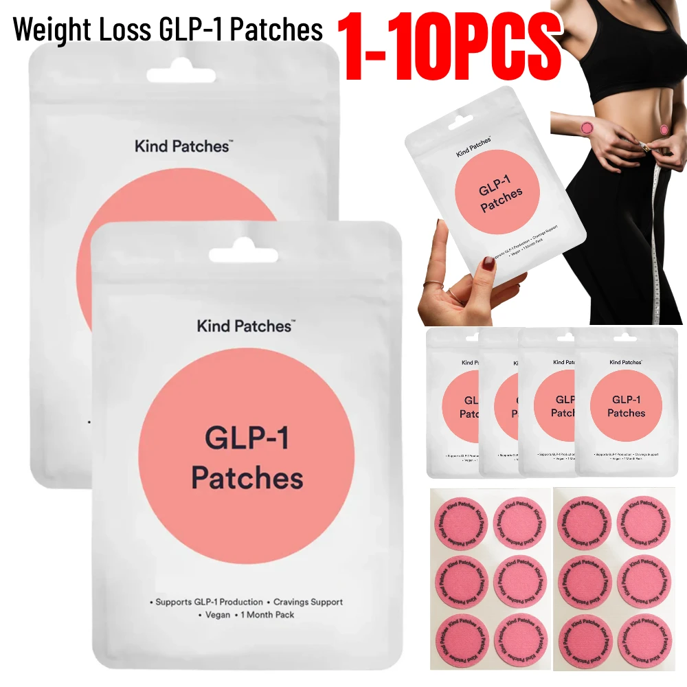 1-10Pc GLP-1 Weight Management Patches Body Shaping Slimming Burning Fat Improve Stomach Belly Ensure Lasting Weight Loss Result