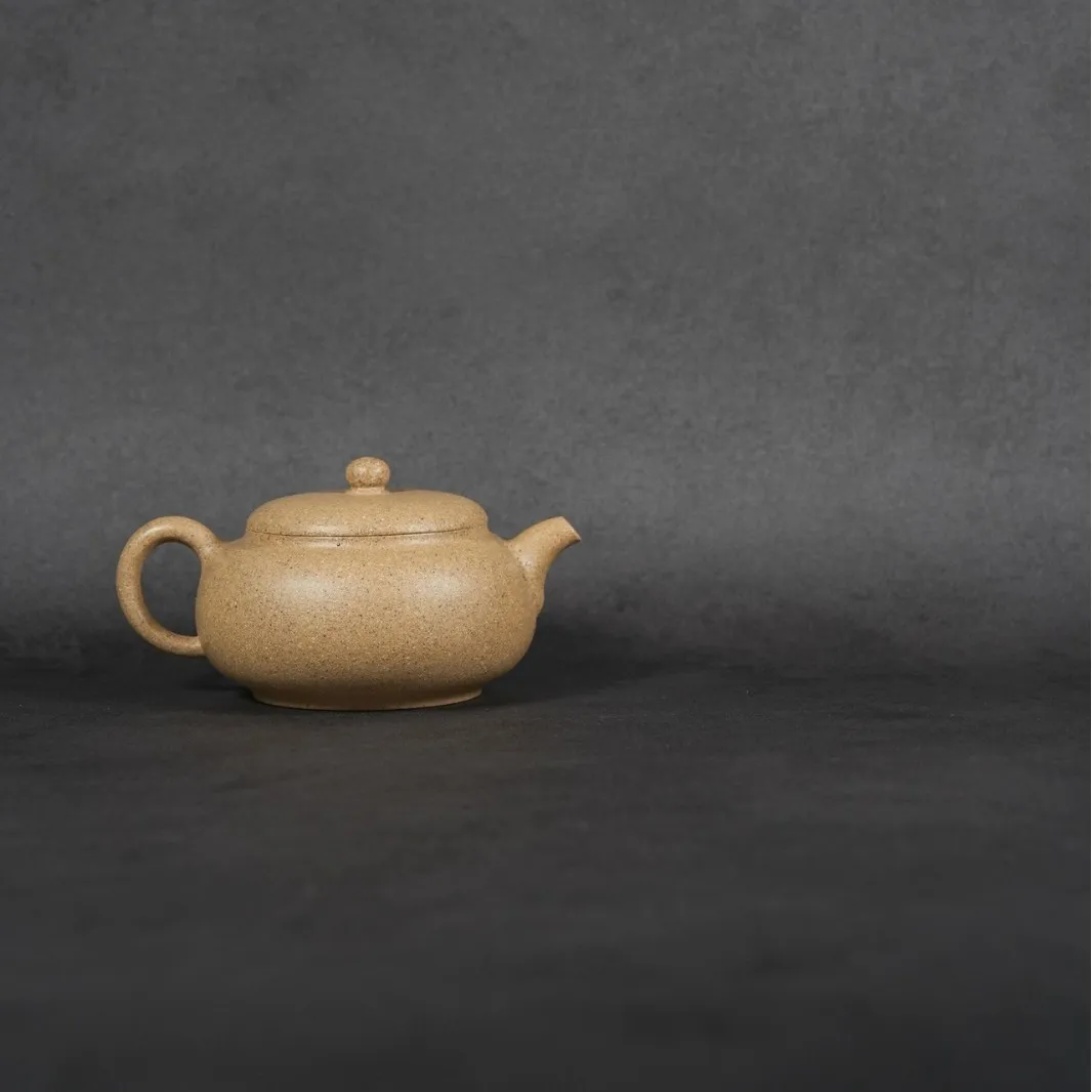 Yixing Original Ore Handmade Purple Clay Teapot Thin-Walled Flat Jade Dark Green Clay Kung Fu Tea Set Wholesale Direct Supply