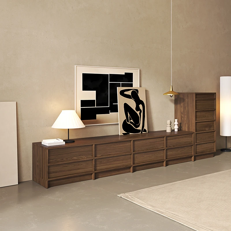 

Vintage Premium Tv Stand Luxury Drawers Storage Trendy Tv Stand Aesthetic Glamour Mueble De Sala Modernos Home Furniture