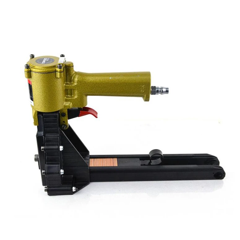 Pneumatic carton box stapler carton closing stapler pneumatic stapler for carton