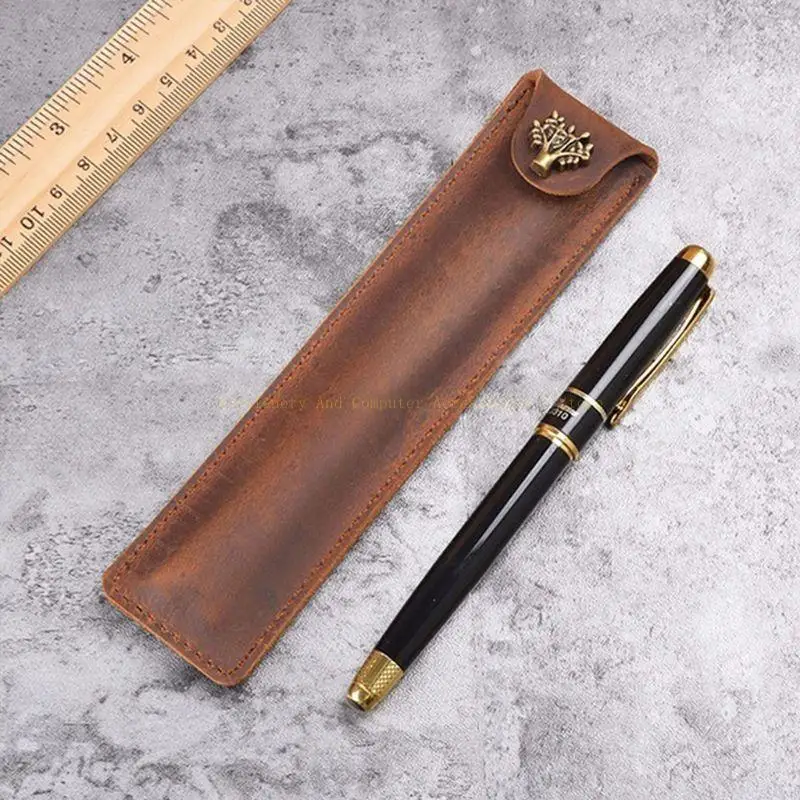 Leather Pen Holder Color Options Fountain Pen Pencil Holder Handmade Ballp
