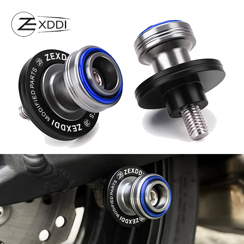 2025 For Suzuki GSX-R GSXR 600 750 1000 GSXR600 GSXR750 GSXR1000 CNC Aluminum M8 Motorcycle Swingarm Spools Slider Stand Screws