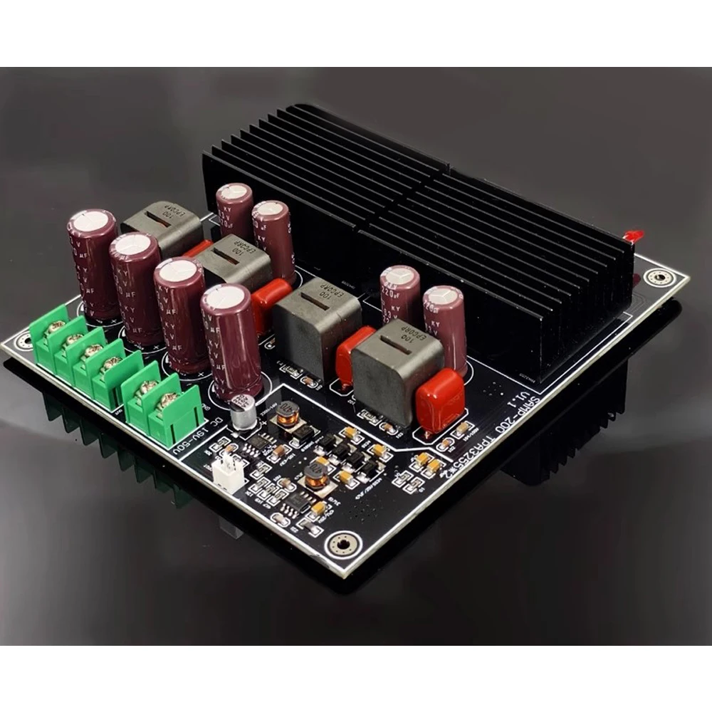 Placa amplificadora de potencia SAMP-200 de doble núcleo, TPA3255, audiófilo de 2 canales, 600W + 600W