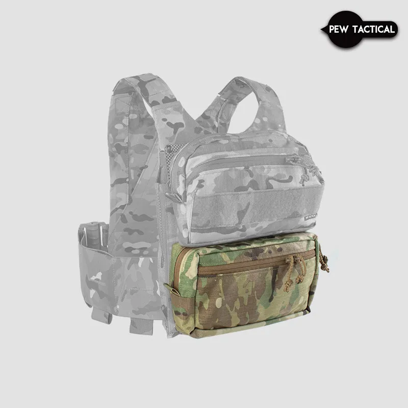 PEW TACTICAL Bolsa táctica con panel MOLLE para cinturón y mochila
