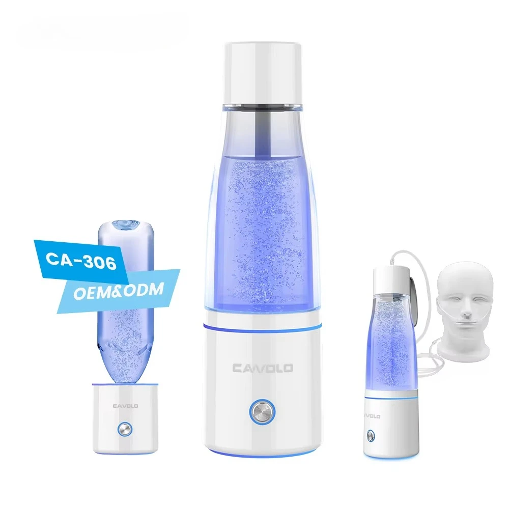 Hydrogen Rich Water Ionizer Bottle Smart Hydrogen Water Cup Machine Portable Hydrogen Water Bottle Generator 5000 PPB for Health