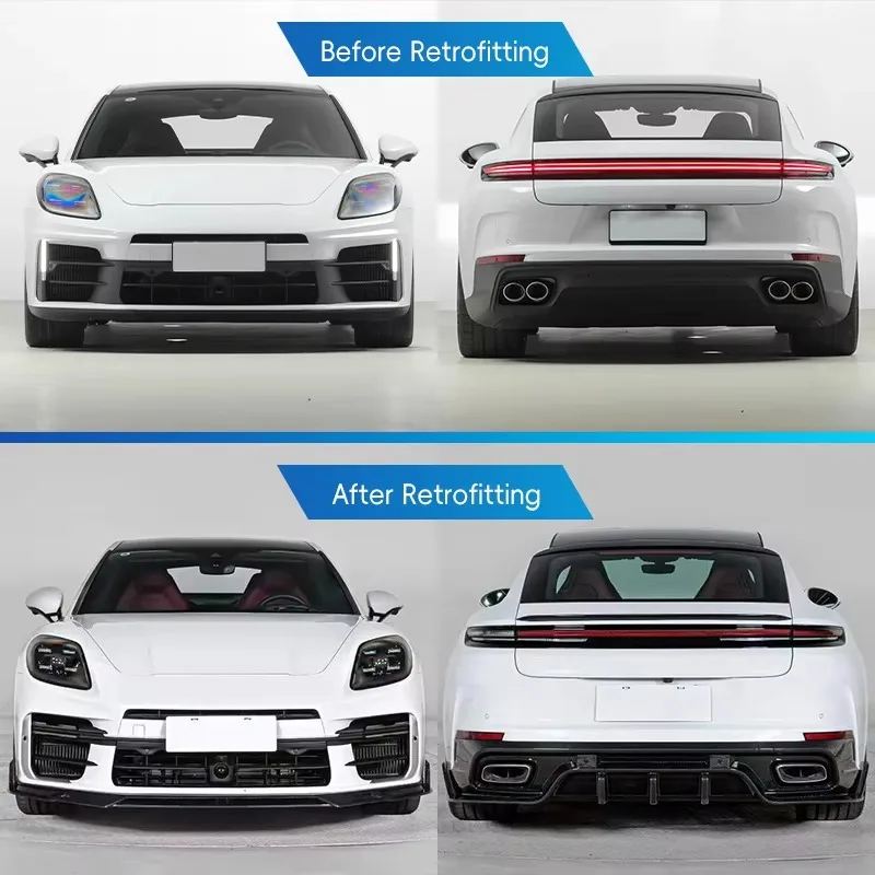 26 Style 2024-2025 Car Upgrade KDA Carbon Fiber Bumper Front Rear Lip Fender Side Skirt Rear Spoiler New Condition Fit For For