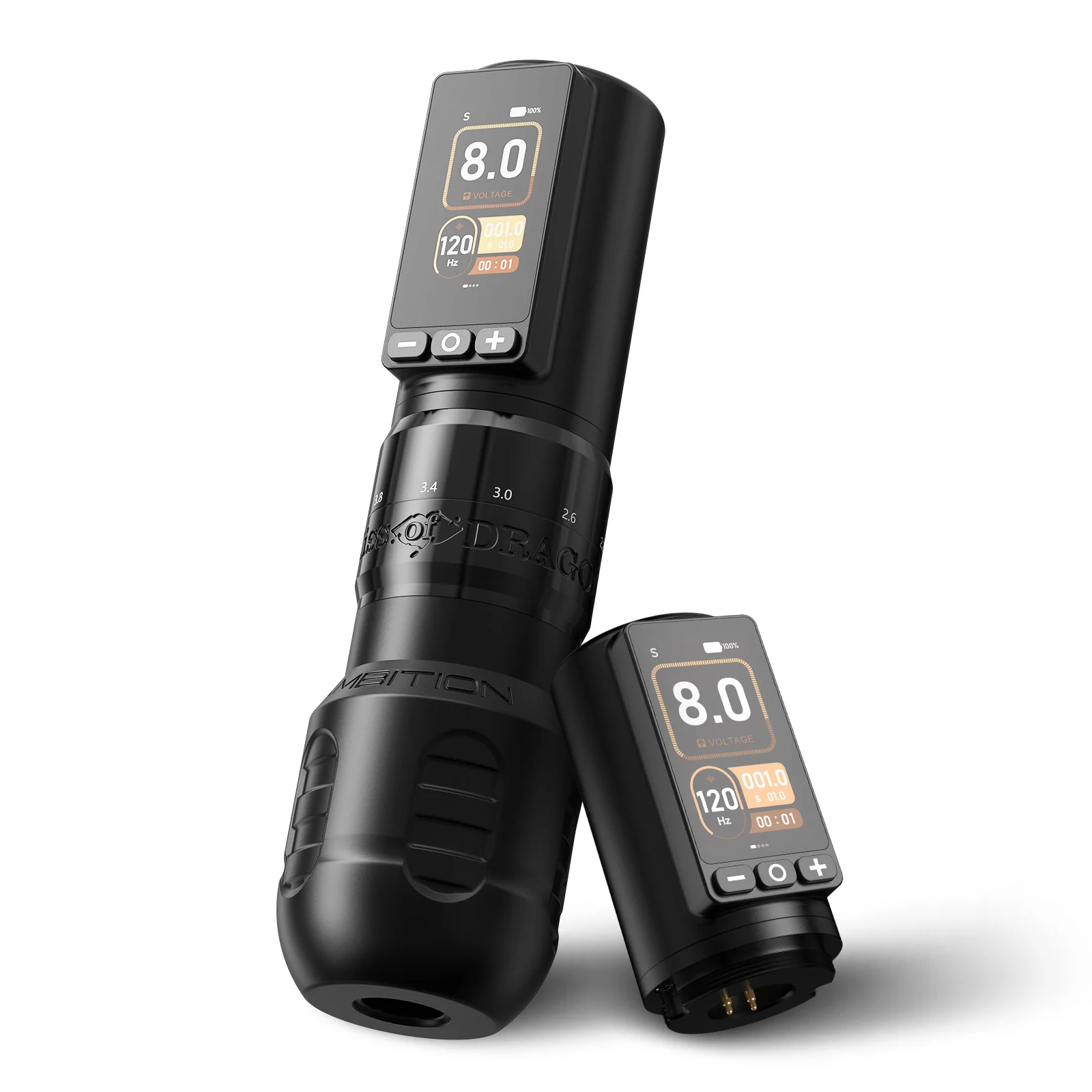 

Wireless Rotary Tattoo Machine Pen 2400mAh Touch Battery 2-4.2 Adjustable Stroke