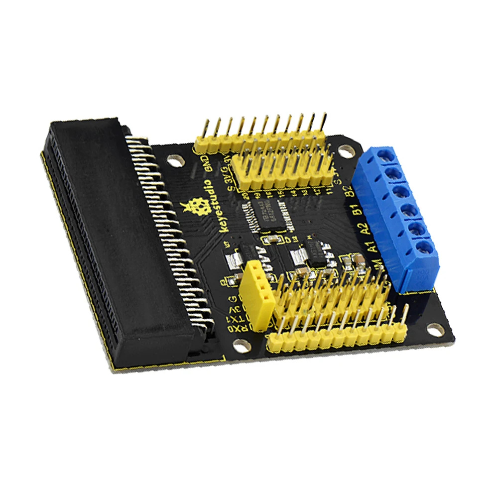 Keyestudio Motor Drive Breakout Board for micro bit TB6612FNG chip Supports PXT Graphical Programming Interface