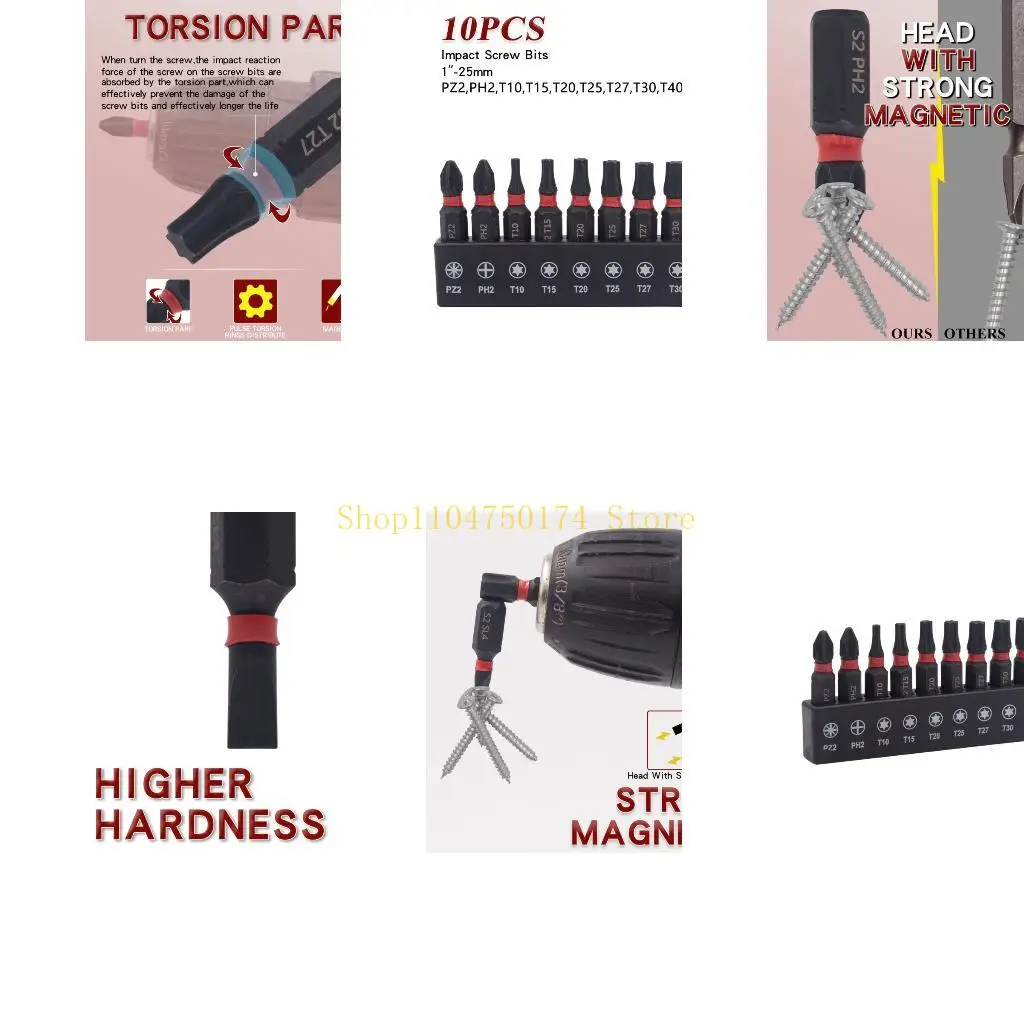 Multipurpose Steel Tamper Resistant Torxes Driver Set 10Pcs Ergonomic Design Enhances Durability For Mechanics Tool Top Sale