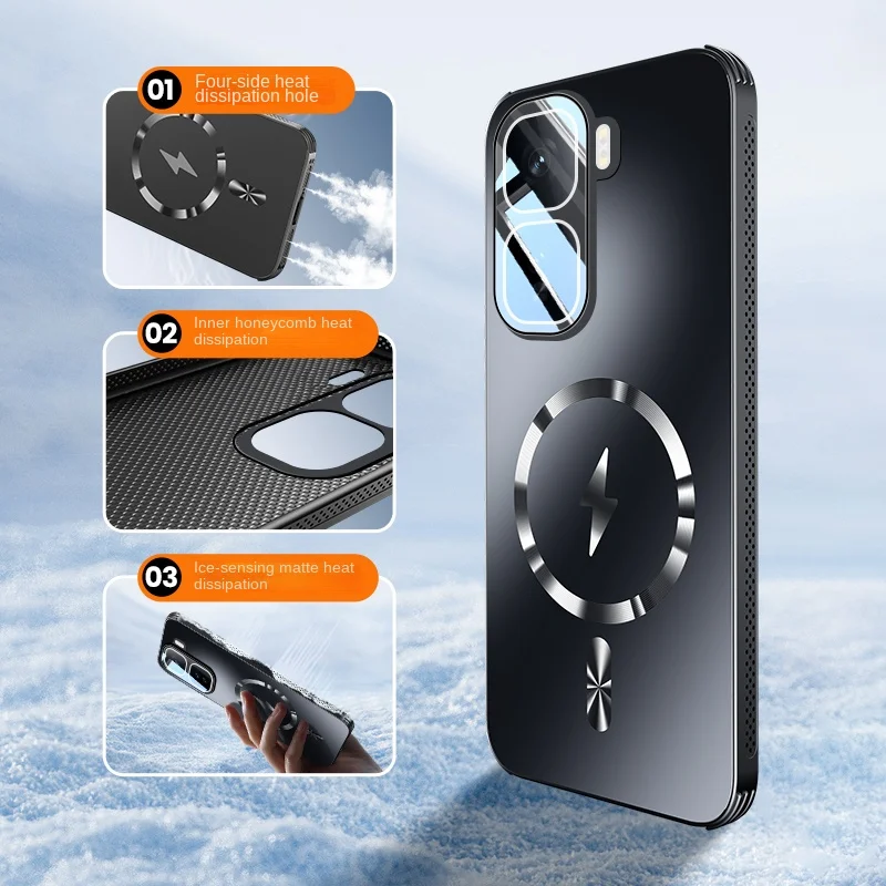 For VIVO IQOO NEO 10 Pro Case Hard Matte Magnetic wireless