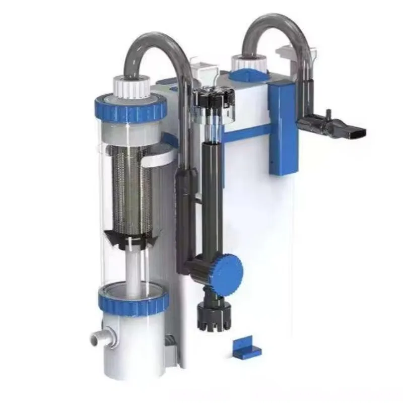 

3 in 1 Aquarium Filter Hang on External Back Biochemical Fish Tank Filter Waste Collector