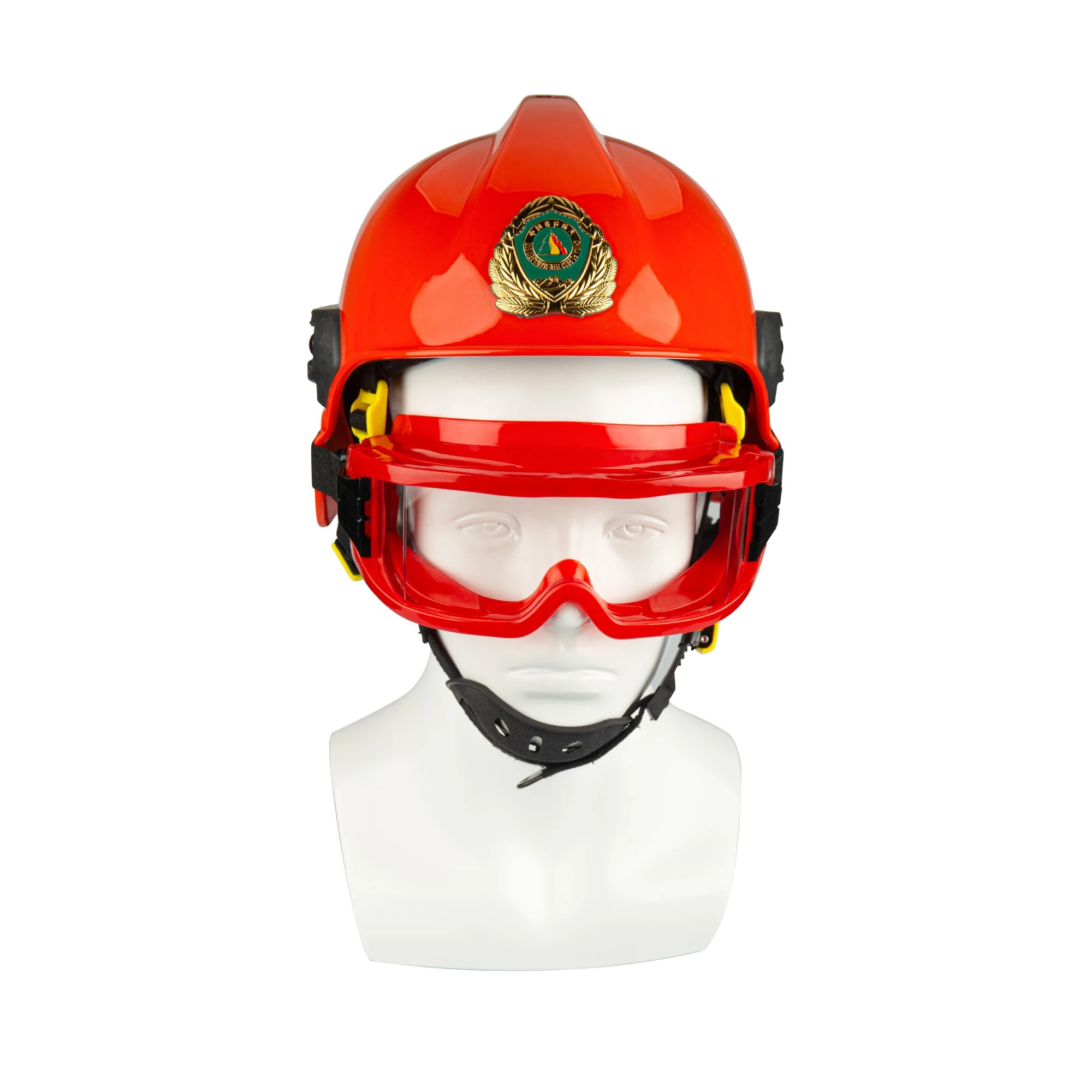 Firefighting protective CE Certificate EN443 Fire Fighting Helmet anti-flame Fire Fighter Rescue Helmet