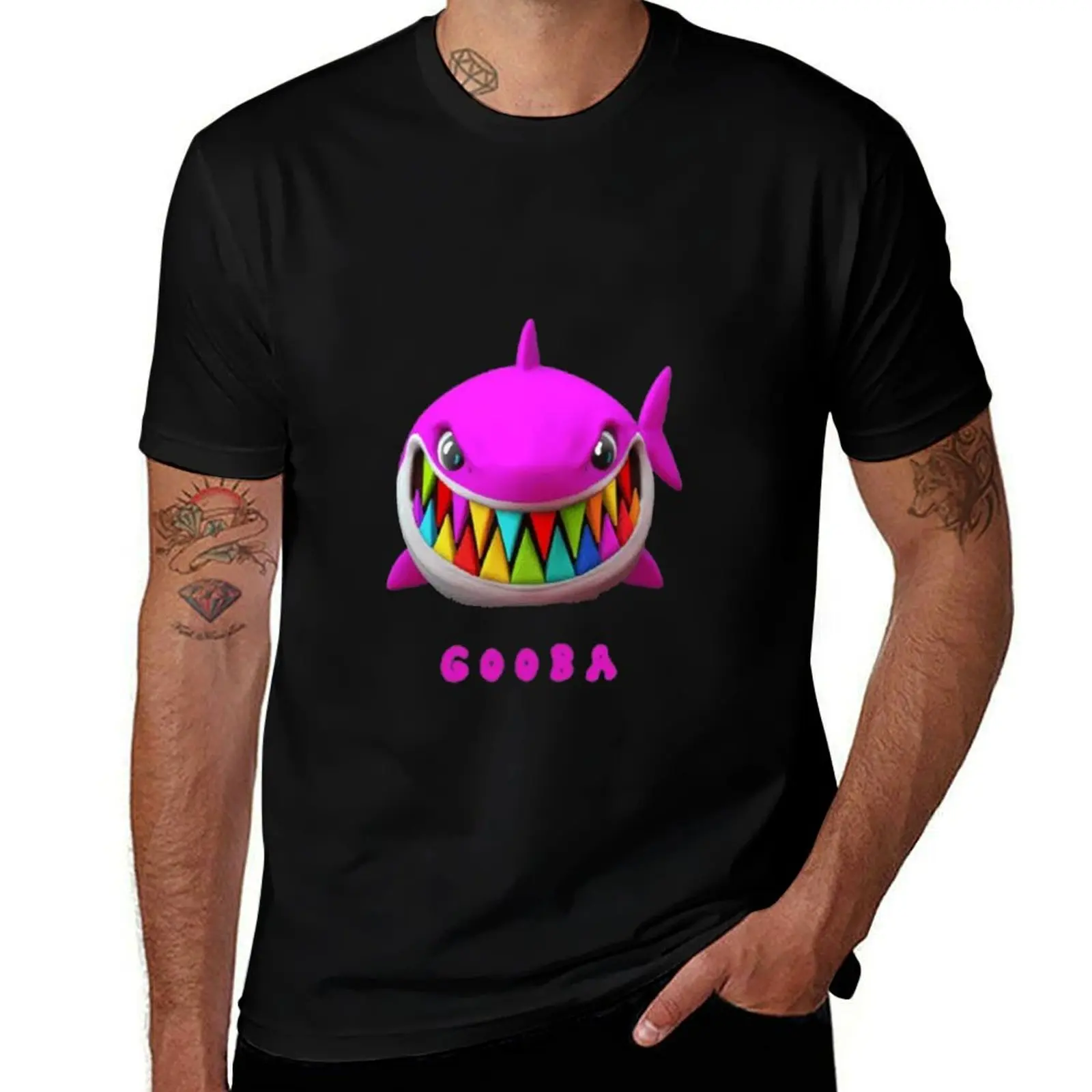 

Shark 6ix9ine gooba T-Shirt black cotton t-shirt plain for man package g man t shirts for men T-Shirt