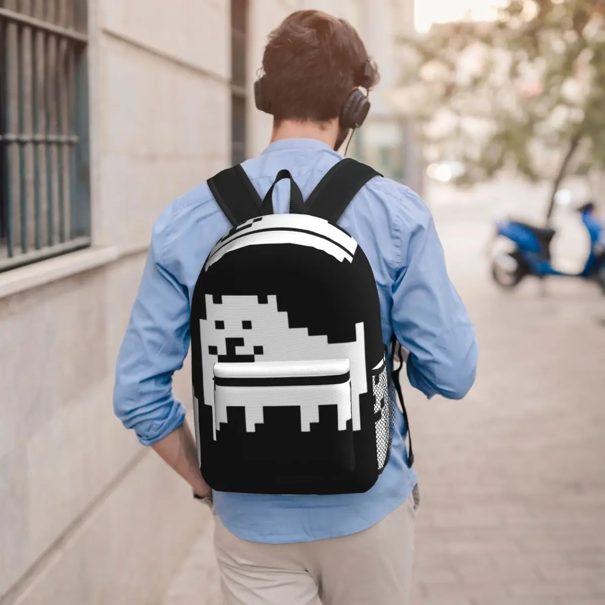 Undertale Annoying Dog Backpack Boys Girls BookBag Children School Bag Computer Shoulder Bags for Men Women