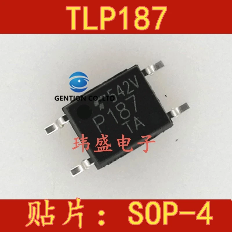 

10 шт. TLP187 P187 SOP-4 TLP187GB развязывающий точечный светильник в наличии 100% новый и оригинальный