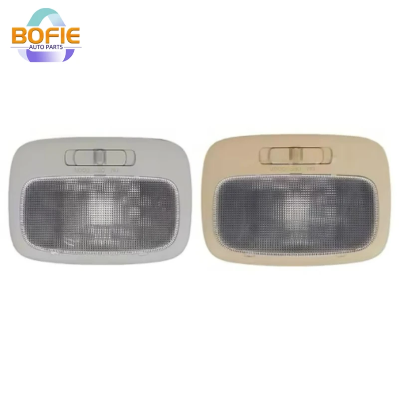 

1 Pc Gray/1 Pc Beige Interior Inner Roof Reading Lamp Light With Switch 928704D500QW For Kia Rondo Sedona 2008-2014
