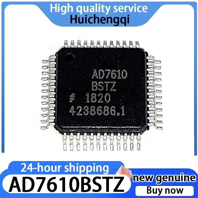 1PCS AD7610BSTZ AD7610 QFP48 New Analog-to-digital Converter Chip in Stock