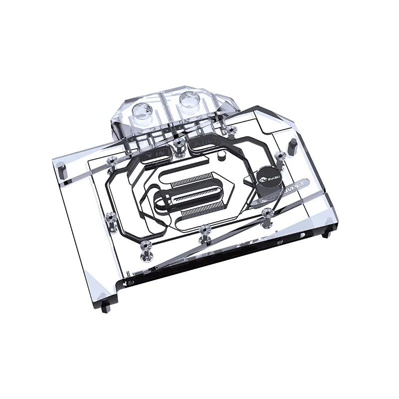 Bykski 4060 Water Block for MSI GeForce RTX 4060 GAMING X VENTUS 2X BLACK 8G GPU Copper Cooler RGB Radiator N-MS4060VES-X