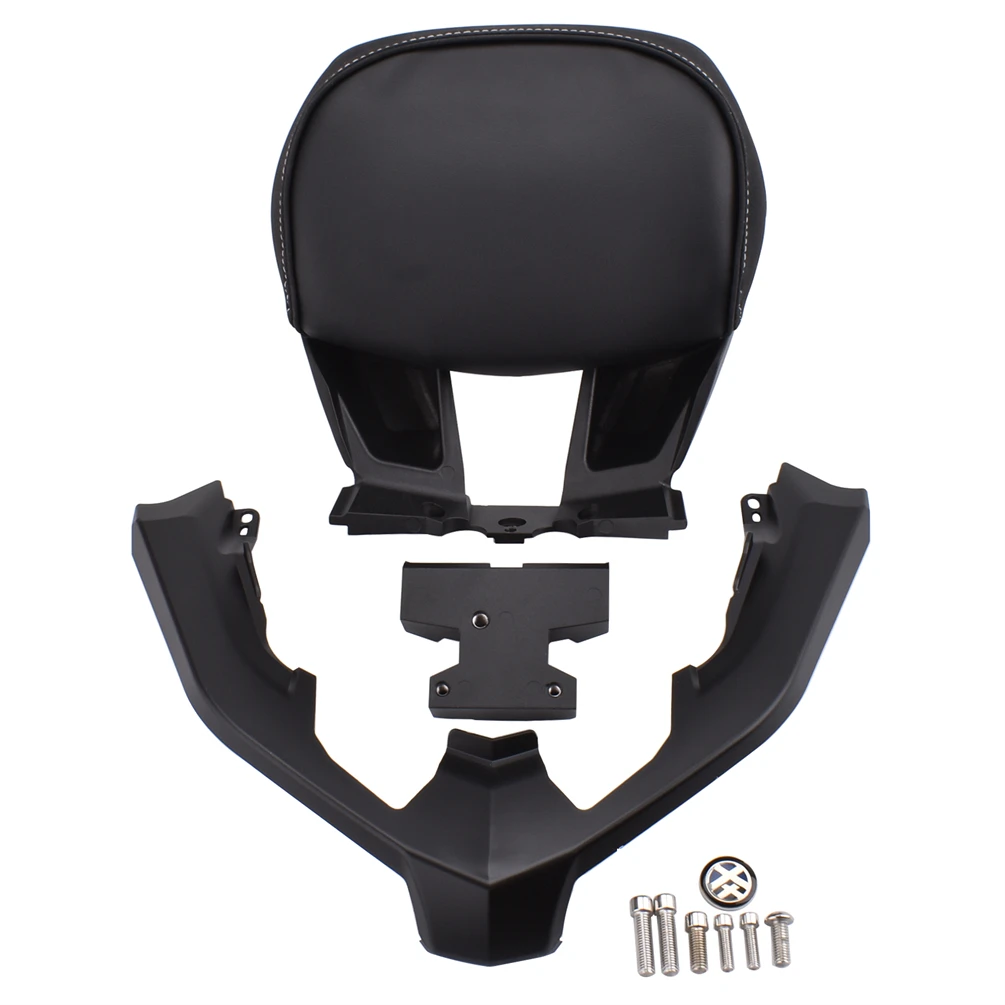 لياماها X-MAX XMAX 300 125 2023-2025 XMAX125 XMAX300 مسند الظهر الخلفي مقعد الركاب قوس وسادة وسادة سيسي القضبان اكسسوارات #5