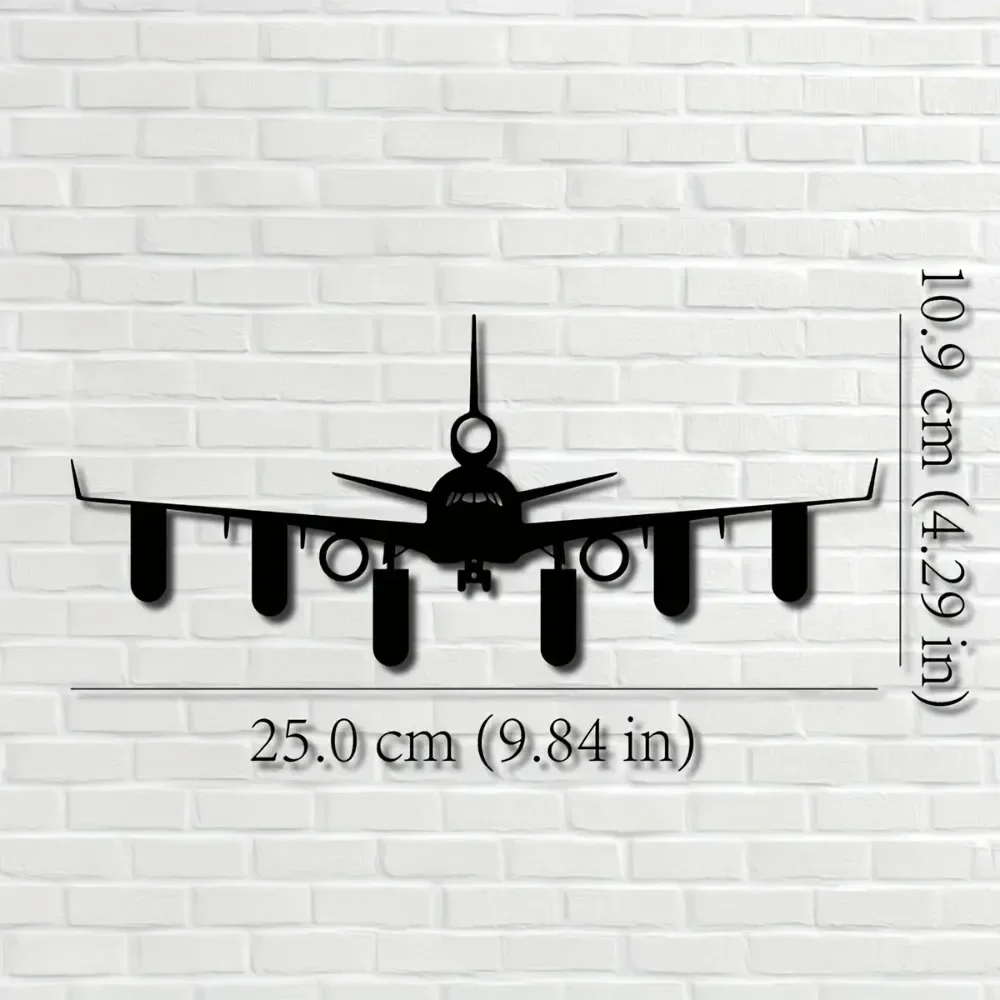 CIFBUY Airplane Iron Wall Hook Waterproof Metal Key Holder Multi‑Purpose Storage Organizer Decor Entryway Hallway Home Interior