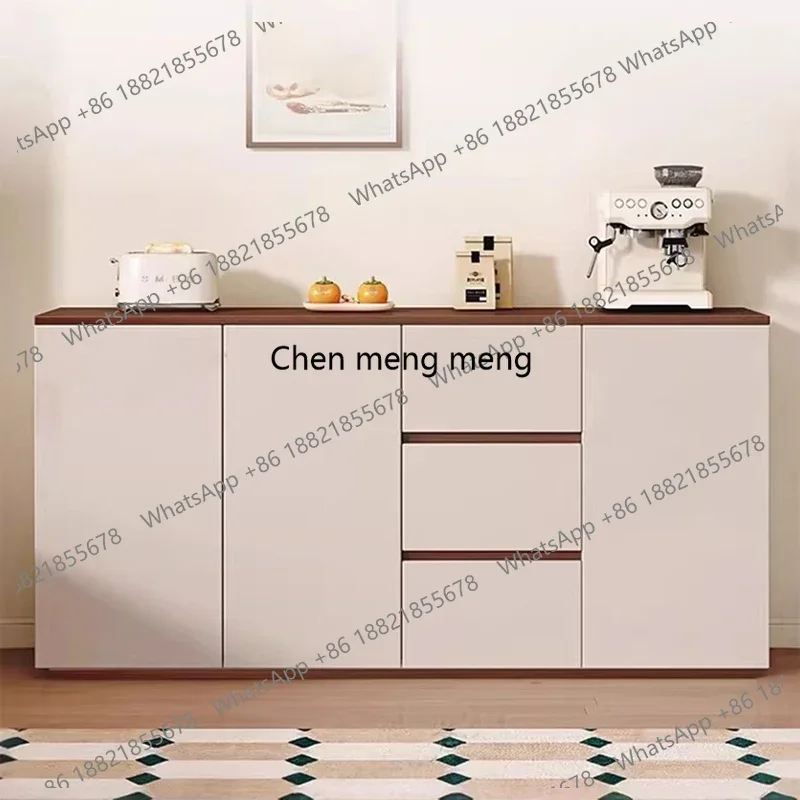 Coffee Decor Living Room Cabinets Drawers Wood Pantry Kitchen Living Room Cabinets Sideboards Bookcase Vitrina Salon FurnitureDD