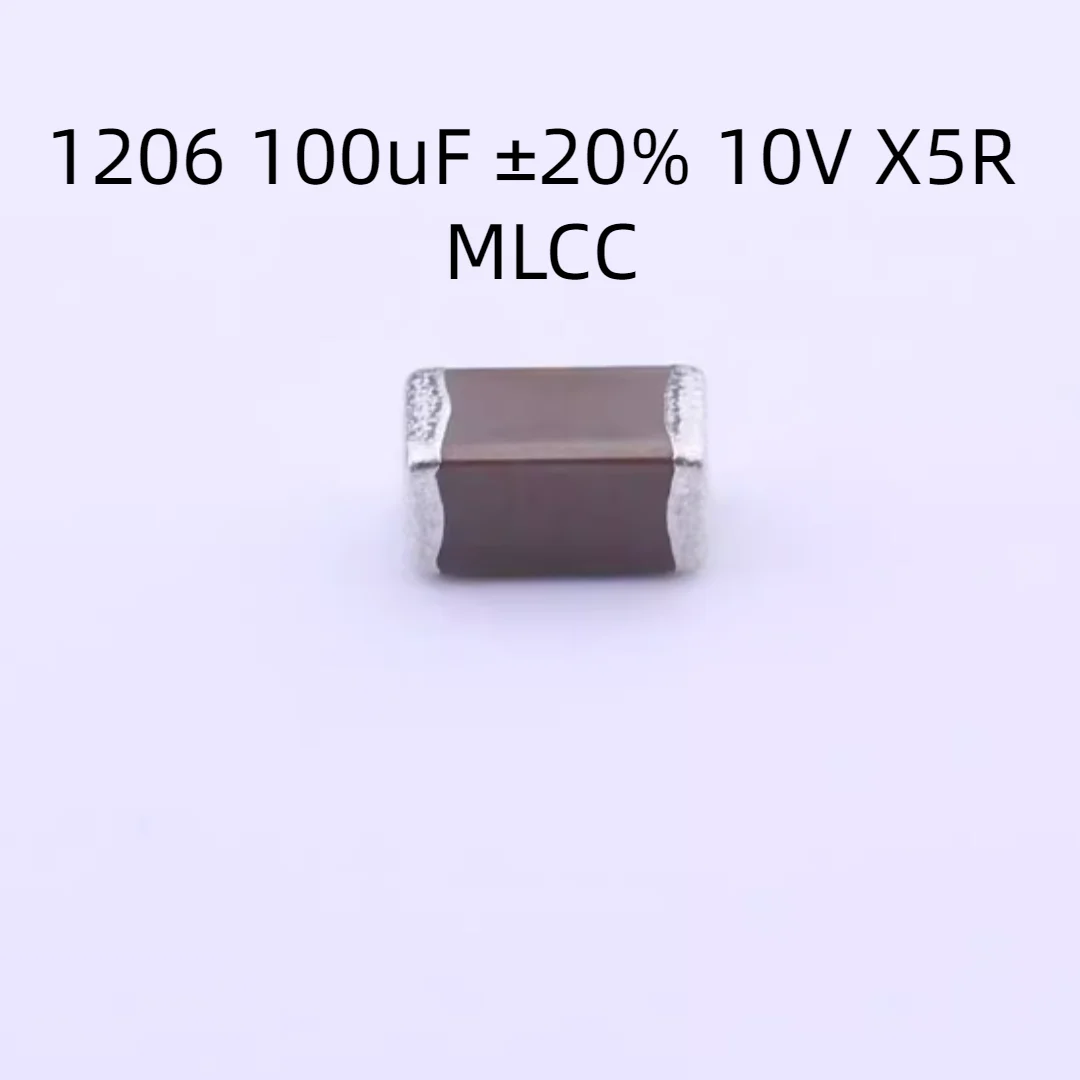 2000PCS/LOT C3216X5R1A107MT0A0E Capacitor 1206 100uF ±20% 10V X5R MLCC