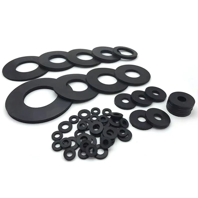 10pcs Black Rubber Flat Gasket Screw Washer Hose Plumbing Faucet Seal Washer Waterproof Sealing O Ring M2 M3 M4 M5 M6 M8 M10 M12 AliExpress