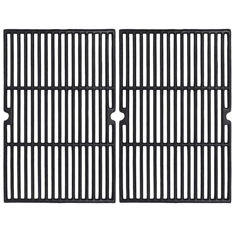 19 1/4 Inch Grill Grate Replacement for Charmglow BBQ Grillware Nexgrill Weber Jenn-Air Others, 2 PCS Porcelain Coated Cast