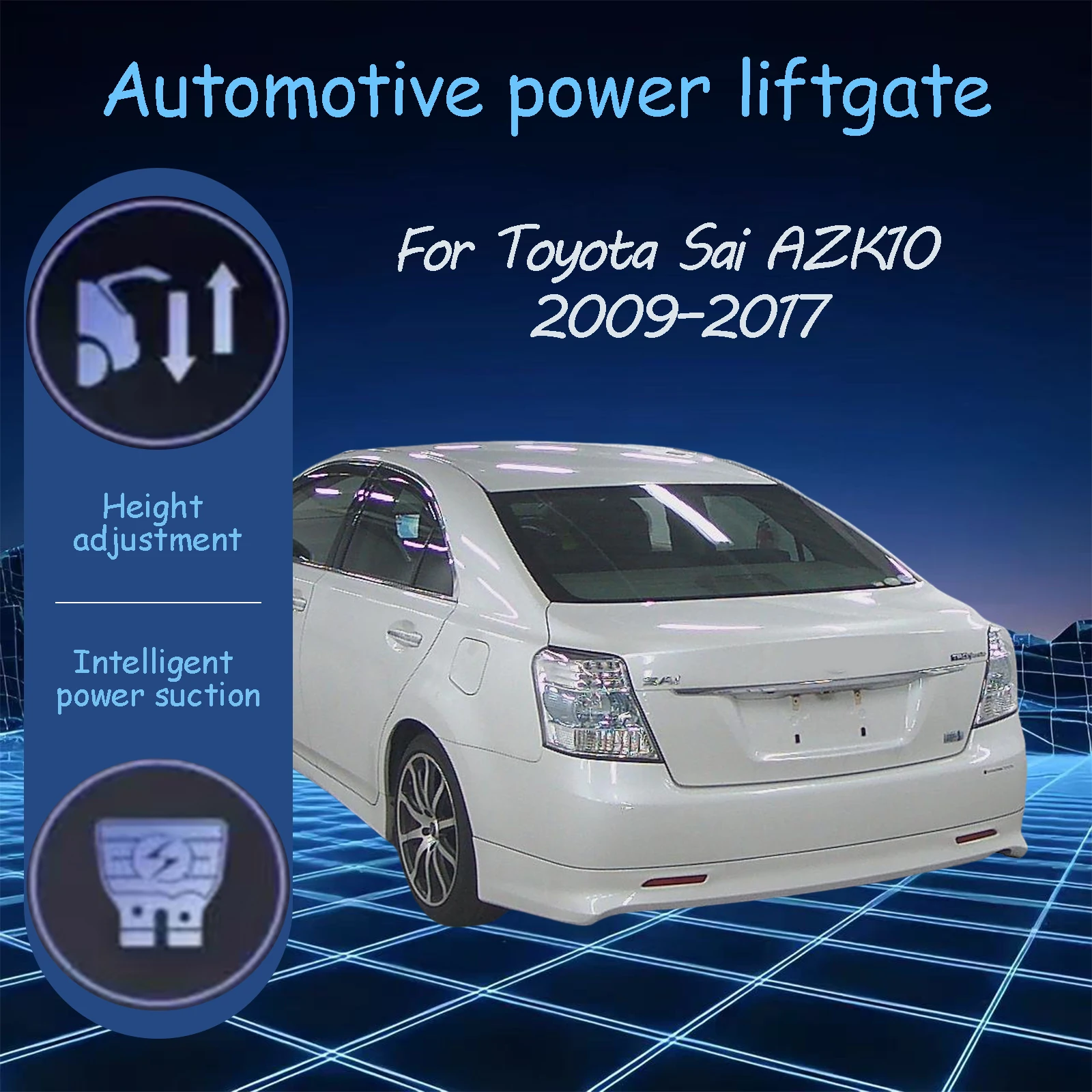 

For Toyota Sai AZK10 2009–2017 Electric tailgate automatic suction locks suitable Trunk modification system