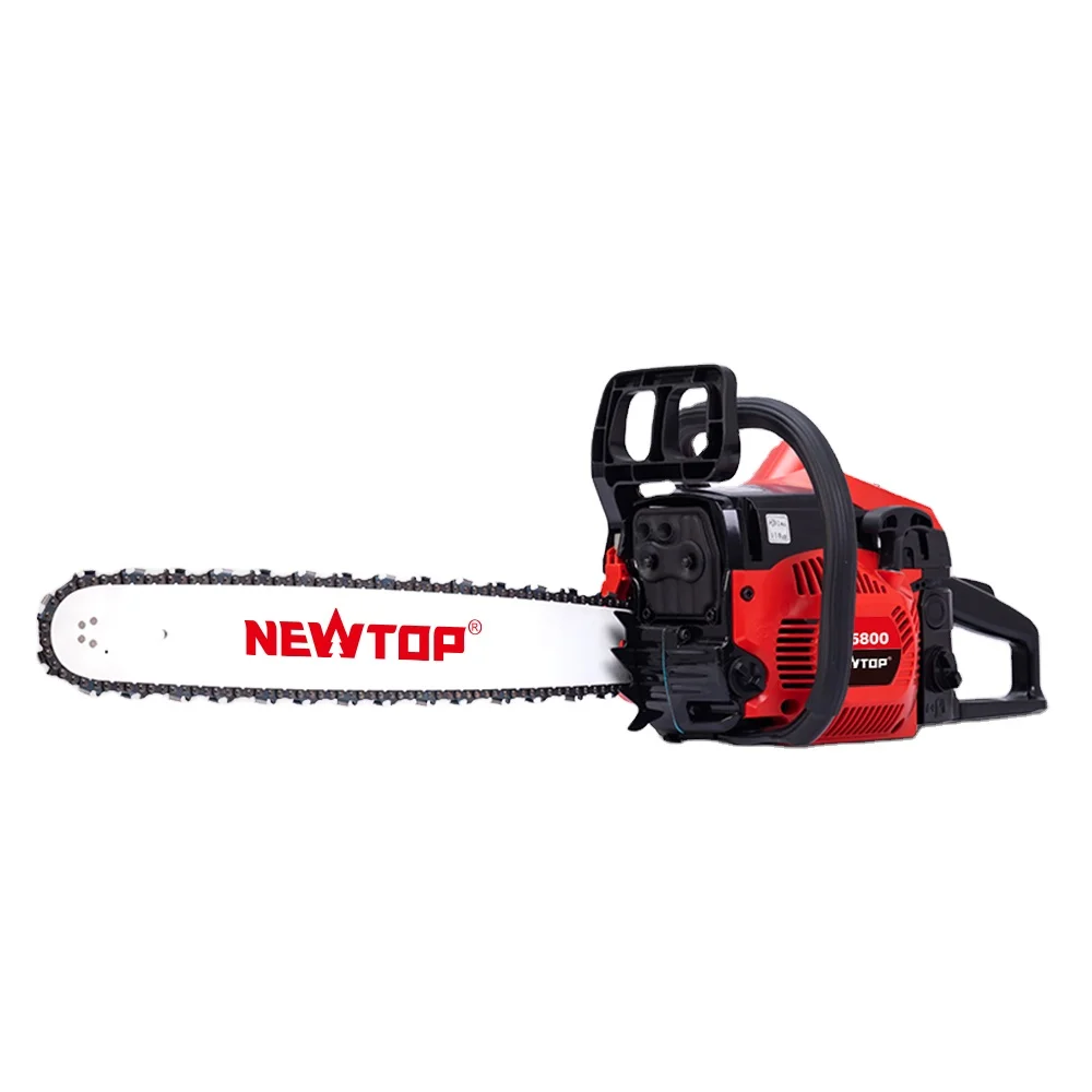 

58cc Petrol Chainsaw 5800 Chain Saw Wooden Cutting Chainsaw For Sale