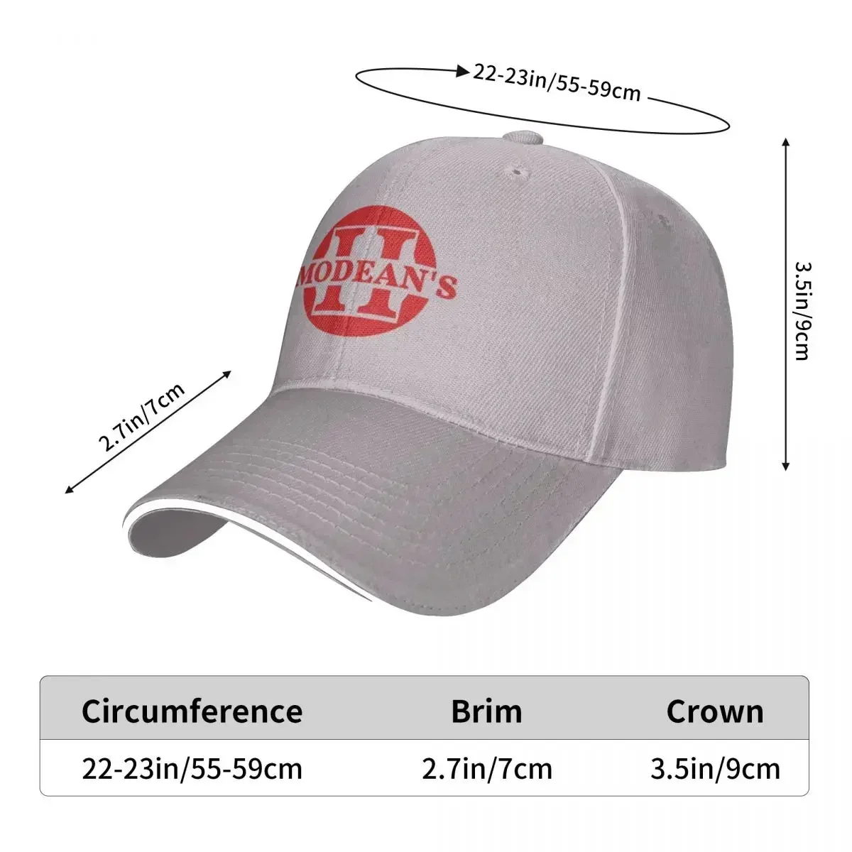 Unisex Baseball Hats Modeans II Letterkenny Outdoor Summer Sports Baseball Caps Hip Hop Cap Polychromatic Hats Customizable