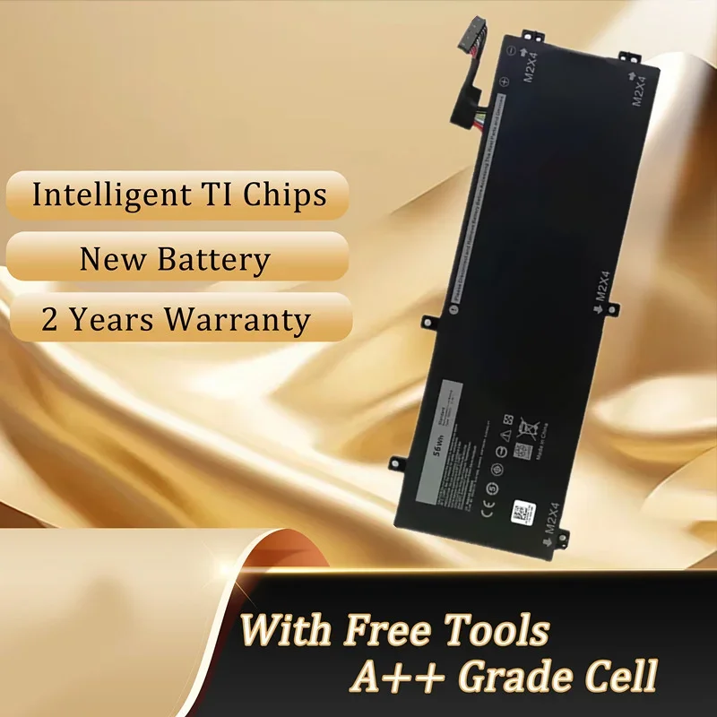 

New 6GTPY H5H20 Laptop Battery For DELL XPS 15 9570 9560 7590 For DELL Precision 5520 5530 Series Notebook 97WH 56WH