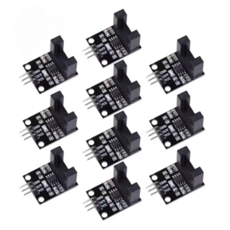 5/10PCS Photoelectric Sensor Module Counter Counting High Reliability Low Level Signal Output for Counting and Speed Measurement