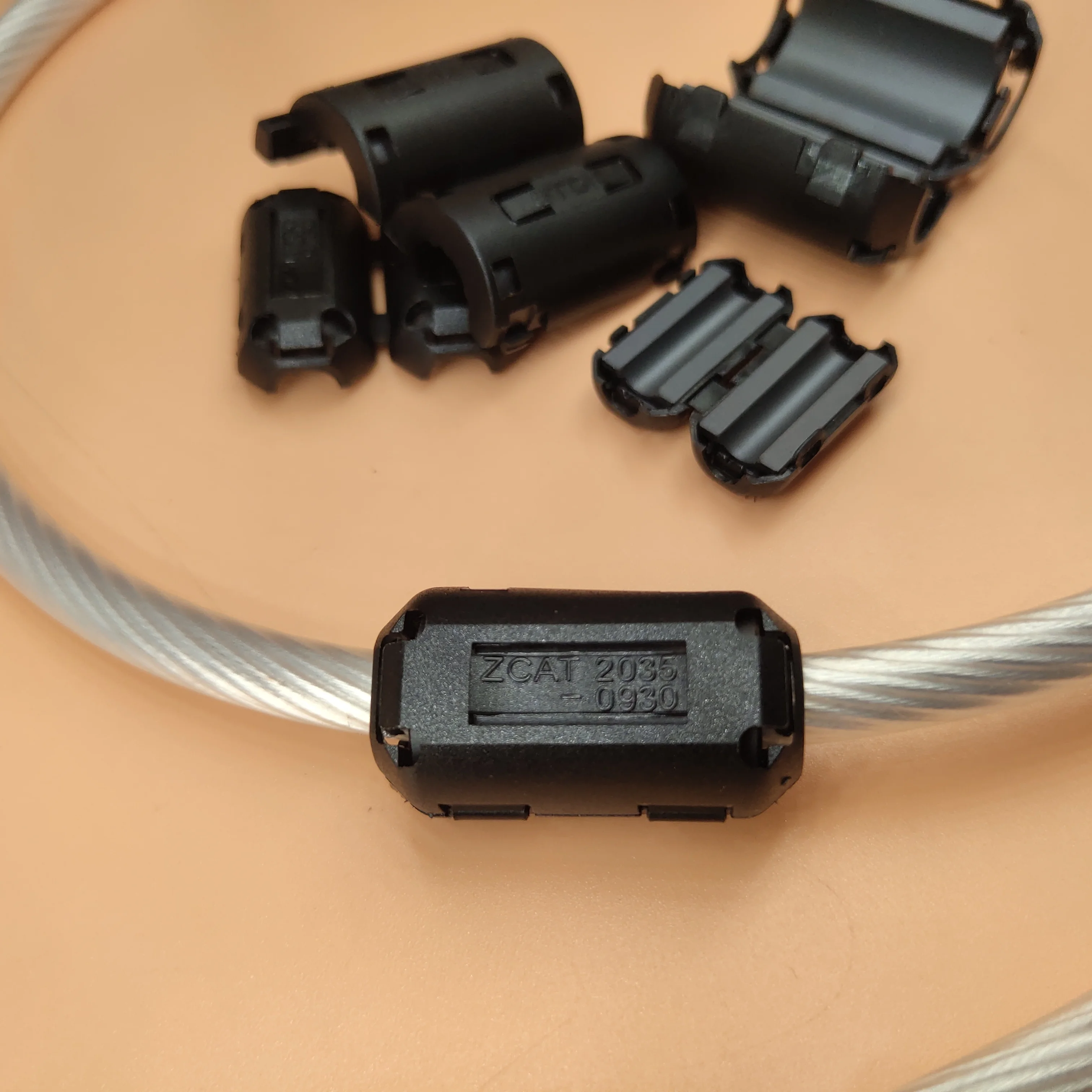 Nuovo TDK 10 Pz Nero 5/7/9/13mm staccabile anti-inceppamento schermatura a scatto anello magnetico filtro ad alta frequenza per cavo audio