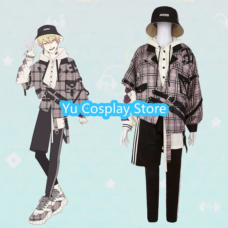 Game Project Sekai Colorful Stage Tenma Tsukasa Cosplay Costume Anime Clothing Party Suit Halloween Uniforms Custom Made