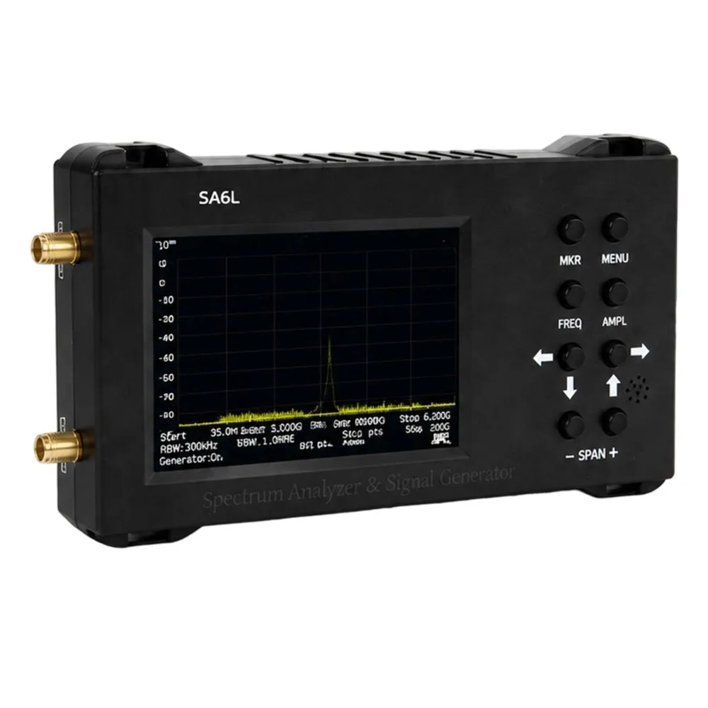 BMBY-Portable Spectrum Analyzer 3.5-6.2 Ghz RF Signal Source Generator RF Tester Radio Signal Direction Finding Generator