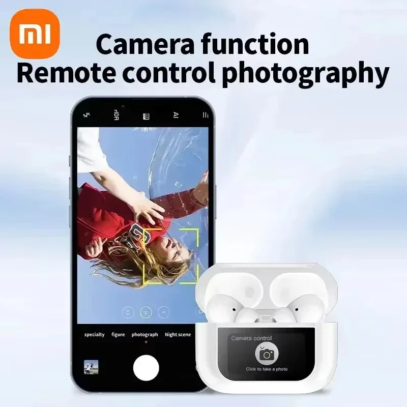 Xiaomi A8 Pro 무선 헤드셋 LED 스크린 ANC 소음 제거 Bluetooth 5.4 Android IOS 게임 스포츠 방수 헤드셋