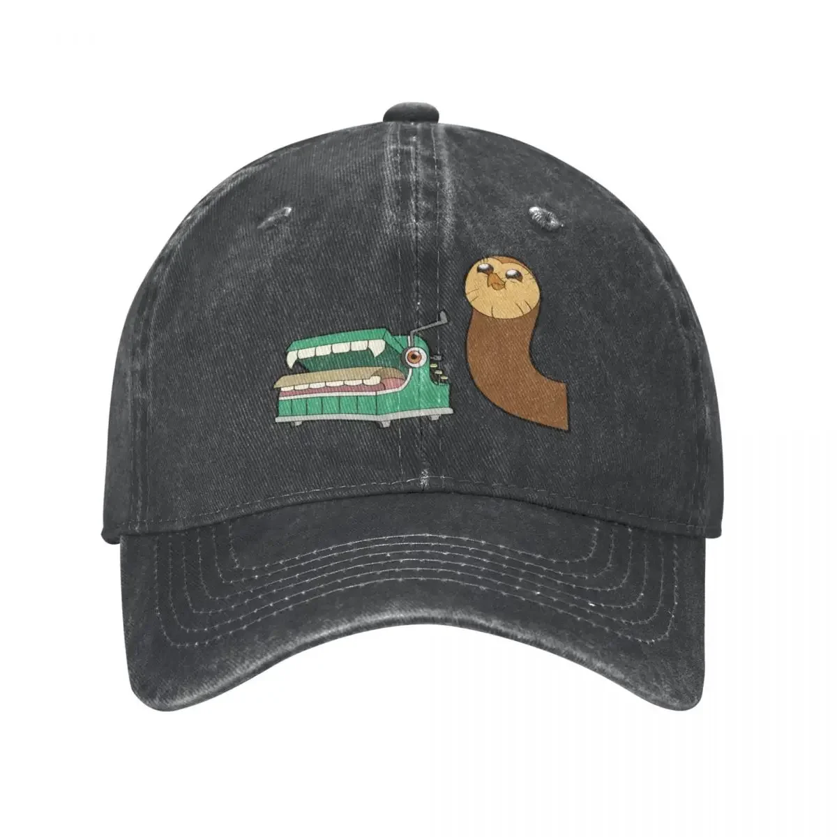 

Хокиш и его пишущая машинка Бейсбольная кепка Sunhat Icon Дизайнерская шляпа Женская шляпа Мужская