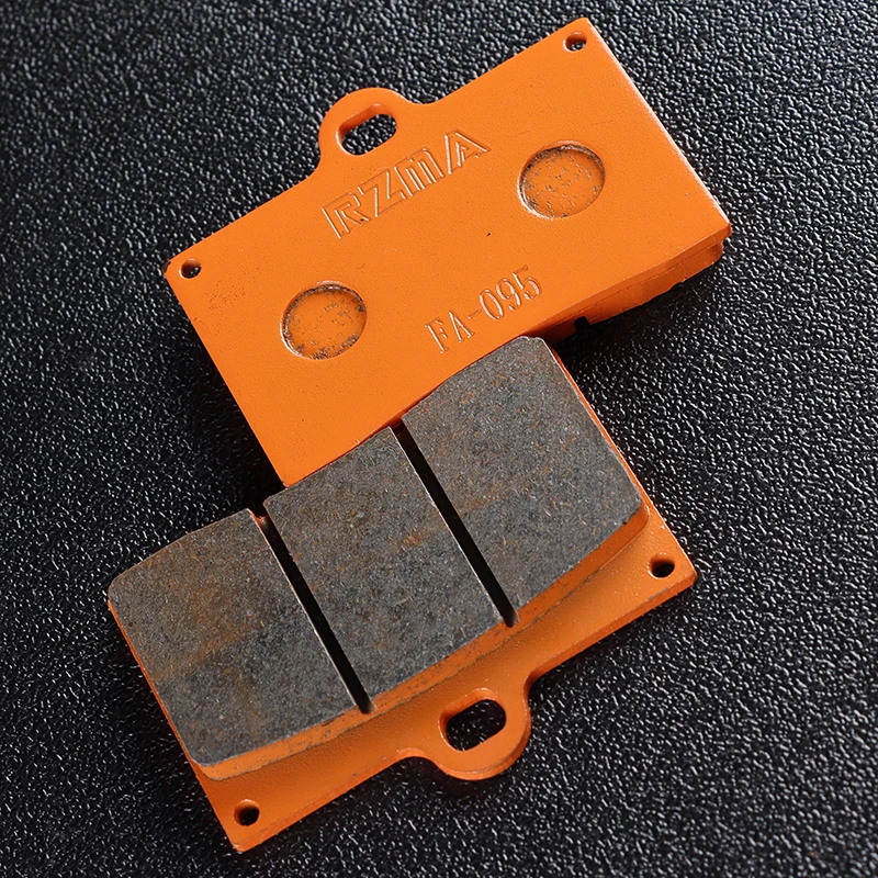 

RZMA motorcycle parts modification metal ceramic composite 4P piston calipers orange FA095 brake pads