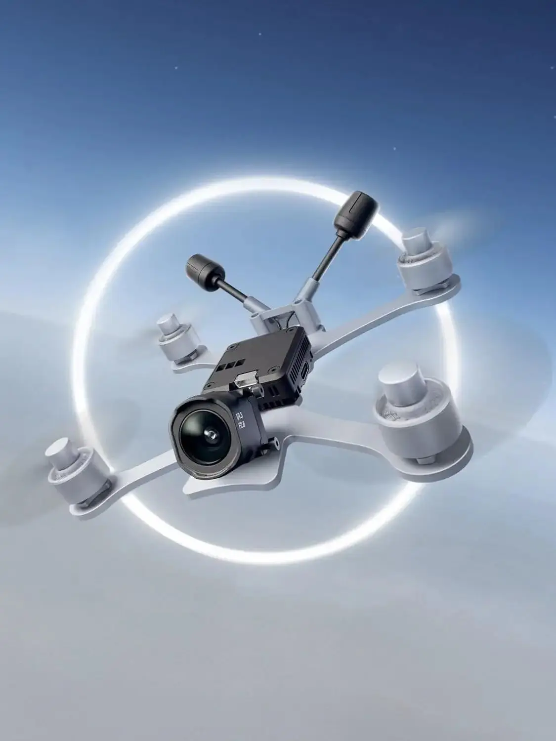 DJI O4 Air Unit Pro für FPV-Drohne Digitales Übertragungssystem Maximale Reichweite von 15 km 155 °   Sichtfeld 1/1,3 Zoll CMOS-Sensor Neu