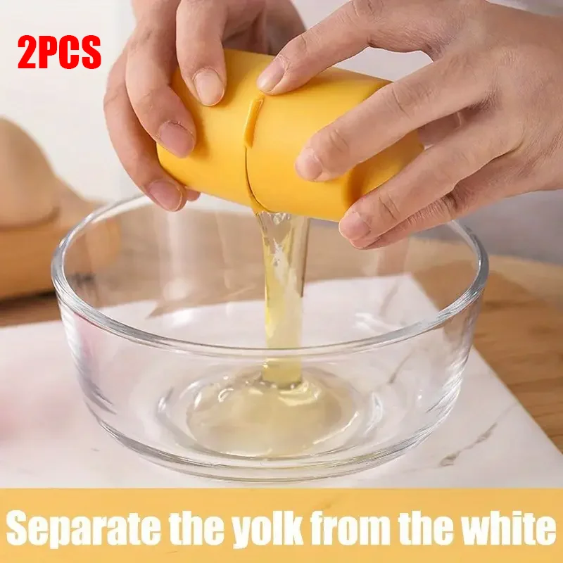Egg Shell Cutter Eggbeater Raw Egg Separator Hot-selling Handheld Eggshell Opener Portable Kitchen Baking Tool